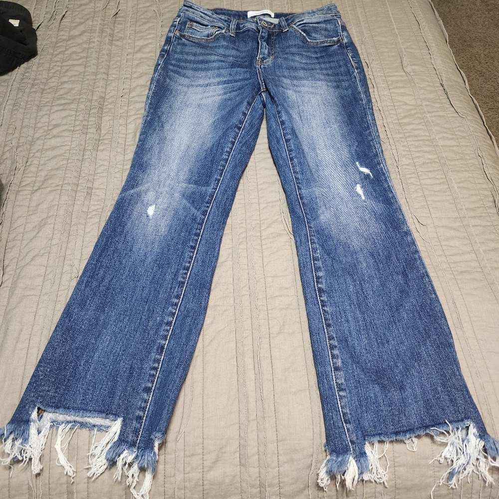 Vervet mid rise croppedjeans 28